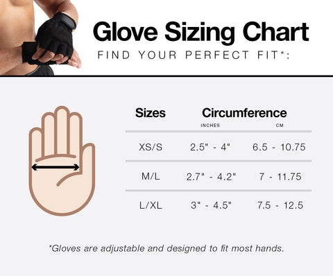 Image of Wrist Wrap Glove with Adjustable Strap