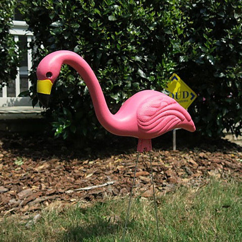 Image of ATT Pink Flamingo Yard Statue, 10pk