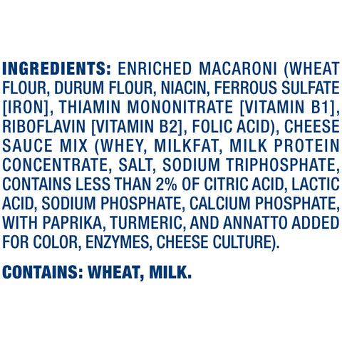 Image of Original Flavor Mac and Cheese, 5 ct - 7.25 oz Multipack