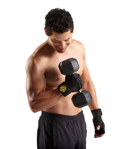 Image of Wrist Wrap Glove with Adjustable Strap