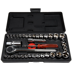 40-Piece Ratcheting Socket Wrench Set